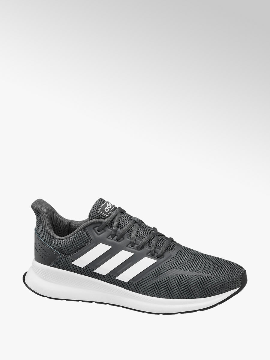 adidas run falcon trainers black